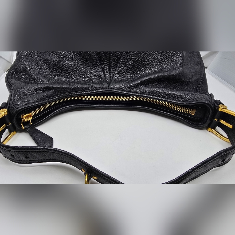 Burberry Prorsum Pebbled Leather Hobo Bag - Picture 10 of 16